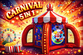 <p style='text-align: center; font-family: Arial, sans-serif;'>
  <span style='font-size: 22px; font-weight: bold; color: #ff6600;'>
    The 5-1 Carnival Game Red and White
  </span><br>
  <span style='font-size: 14px; font-weight: bold; color: #0080ff;'>
    🎥 Watch the video below!  – R66
  </span><br>
  <span style='font-size: 14px; font-weight: bold; color: green;'>
   
  </span>
</p>