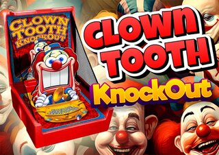 G45 - Clown Teeth Carnival Game