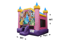 R39 - Disney Princess Bounce House 13 x 13