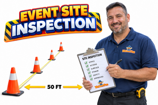 Event Site Inspection, rental from We Rent Fun