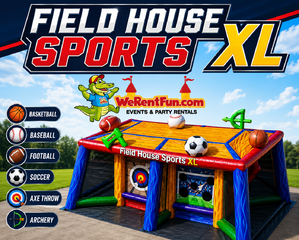 <p style='text-align: center; font-family: Arial, sans-serif;'>
  <span style='font-size: 22px; font-weight: bold; color: #ff6600;'>
  6 in 1 Field House Sports XL 
  </span><br>
  <span style='font-size: 14px; font-weight: bold; color: #0080ff;'>
    🎥 Watch the video below! 
  </span>
</p>
