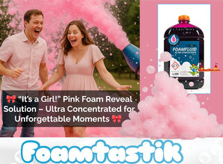 ADD It's A Girl Foam Solution 1 Hour To Your Machines Rental $125
