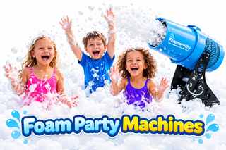<p style='text-align: center; font-family: Arial, sans-serif;'>
  <span style='font-size: 22px; font-weight: bold; color: #ff6600;'>
    Foam Machine (1 Machine) Includes 2 Hours Of Foam!
  </span><br>
  <span style='font-size: 14px; font-weight: bold; color: #0080ff;'>
    🎥 Watch the video below!
  </span><br>
  <span style='font-size: 14px; font-weight: bold; color: green;'>
  </span>
</p>
