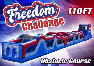 The 110FT Freedom Challenge Obstacle Course