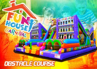 Fun House (Carnival) Obstacle Course A B C <p><strong><span style='color: #ff00ff;'>Watch Video Inside</span></strong></p>