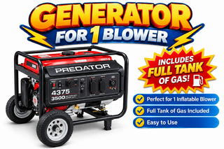 <p style='text-align: center; font-family: Arial, sans-serif;'>
  <span style='font-size: 22px; font-weight: bold; color: #ff6600;'>
    Generator For 1 Blower (Including Full Tank Of Gas)
  </span><br>
  <span style='font-size: 14px; font-weight: bold; color: #0080ff;'>
    ⚡ Customer responsible for refueling generators
  </span>
</p>