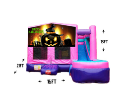Halloween Bounce House With Slide 12