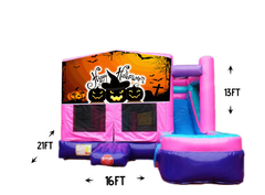 Halloween Bounce House With Slide 15