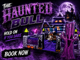 <p style='text-align: center; font-family: Arial, sans-serif;'>
  <span style='font-size: 22px; font-weight: bold; color: #ff6600;'>
    The Haunted Bull Rental 
  </span><br>
  <span style='font-size: 14px; font-weight: bold; color: #0080ff;'>
     Includes Trained Operator – 🎥 Watch the video below! (S-13)
  </span>
</p>

