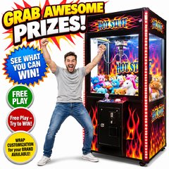 <p style='text-align: center; font-family: Arial, sans-serif;'>
  <span style='font-size: 22px; font-weight: bold; color: #ff6600;'>
    A21 / A22 - Claw (Crane) Machine Rental (Hot Stuff)
  </span><br>
  <span style='font-size: 14px; font-weight: bold; color: #0080ff;'>
    🎥 Watch the video below!
  </span>
</p>
