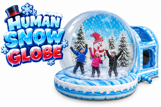 <p style='text-align: center; font-family: Arial, sans-serif;'>
  <span style='font-size: 22px; font-weight: bold; color: #ff6600;'>
    Human Inflatable Snow Globe
  </span><br>
  <span style='font-size: 14px; font-weight: bold; color: #0080ff;'>
    🎥 Watch the video below! – S26
  </span>
</p>
