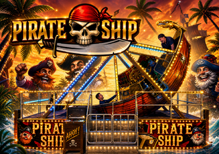 <p style='text-align: center; font-family: Arial, sans-serif;'>
  <span style='font-size: 22px; font-weight: bold; color: #ff6600;'>
    Mechanical Pirate Ship
  </span><br>
  <span style='font-size: 14px; font-weight: bold; color: #0080ff;'>
   12 Person or 6 Adults (Includes Staffing) 🎥 Watch the video below!
  </span>
</p>