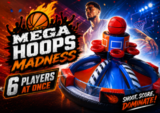 <p style='text-align: center; font-family: Arial, sans-serif;'>
  <span style='font-size: 22px; font-weight: bold; color: #ff6600;'>
   Mega Hoops Madness (6 Players of High-Energy Fun!) 
  </span><br>
  <span style='font-size: 14px; font-weight: bold; color: #0080ff;'>
    🎥 Watch the video below! – R37
  </span><br>
  <span style='font-size: 14px; font-weight: bold; color: green;'>
    ✅ Free Delivery & Setup
  </span>
</p>