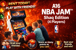 <p style='text-align: center; font-family: Arial, sans-serif;'>
  <span style='font-size: 22px; font-weight: bold; color: #ff6600;'>
    A16 - NBA JAM™: SHAQ EDITION (4 Players)
  </span><br>
  <span style='font-size: 14px; font-weight: bold; color: #0080ff;'>
    🎥 Watch the video below!
  </span>
</p>
