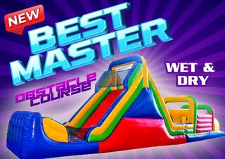 R1 - 50 FT The NEW and Improve 50Ft Beast Master Obstacle Course Wet & Dry <p><strong><span style='color: #ff00ff;'>Watch Video Inside</span></strong></p>