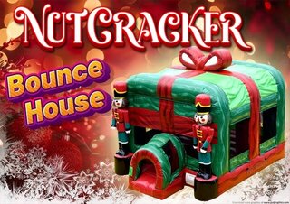 S90 - Nutcracker Bounce House  <p><strong><span style='color: #ff00ff;'>Watch Video Inside</span></strong></p>