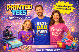 Printed Tees: Say It Your Way