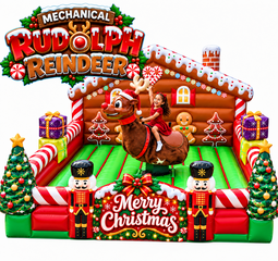 <p style='text-align: center; font-family: Arial, sans-serif;'>
  <span style='font-size: 22px; font-weight: bold; color: #ff6600;'>
    Mechanical Rudolph Reindeer 
  </span><br>
  <span style='font-size: 14px; font-weight: bold; color: #0080ff;'>
     Includes Trained Operator - 🎥 Watch the video below! – S23
  </span>
</p>
