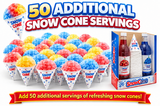 Sno Cone Supplies for 50 people