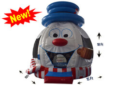 S4 -Snowman Bounce House  <p><strong><span style='color: #ff00ff;'>Watch Video Inside</span></strong></p>