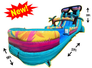 Vice - Double Lane Water Slide With XL Pool (Family Friendly) <p><strong><span style='color: #ff00ff;'>Watch Video Inside</span></strong></p>
