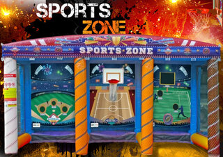 R73 - Sports Zone Inflatable Game <p><strong><span style='color: #ff00ff;'>Watch Video Inside</span></strong></p>