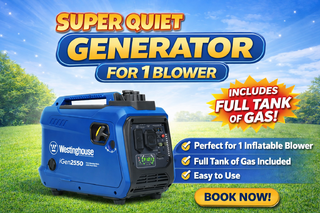 <p style='text-align: center; font-family: Arial, sans-serif;'>
  <span style='font-size: 22px; font-weight: bold; color: #ff6600;'>
   Super Quiet Generator 1 Blower (Including Full Tank Of Gas)
  </span><br>
  <span style='font-size: 14px; font-weight: bold; color: #0080ff;'>
    ⚡ Customer responsible for refueling generators
  </span>
</p>