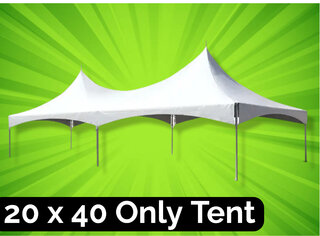 <p>20 x 40 High Peak Tent  </p> <p><span style='color: #ff00ff;'>(Seat 80 to 100 People)<br /></span></p>