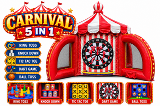 <p style='text-align: center; font-family: Arial, sans-serif;'>
  <span style='font-size: 22px; font-weight: bold; color: #ff6600;'>
    The 5-1 Carnival Game Red and White
  </span><br>
  <span style='font-size: 14px; font-weight: bold; color: #0080ff;'>
    🎥 Watch the video below!  – R66
  </span><br>
  <span style='font-size: 14px; font-weight: bold; color: green;'>
   
  </span>
</p>