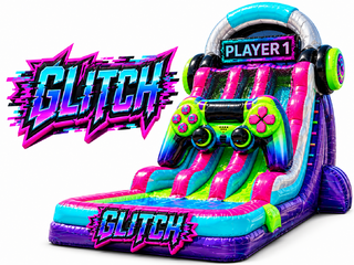 <p style='text-align: center; font-family: Arial, sans-serif;'>
  <span style='font-size: 22px; font-weight: bold; color: #ff6600;'>
    22Ft Glitch - Double Lane Water Slide With XL Pool (Family Friendly)
  </span><br>
  <span style='font-size: 14px; font-weight: bold; color: #0080ff;'>
    🎥 Watch the video below! 
  </span><br>
  <span style='font-size: 14px; font-weight: bold; color: green;'>
  </span>
</p>

