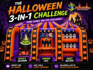 The Halloween 3 in 1 Challenge  <p><strong><span style='color: #ff00ff;'>Watch Video Inside</span></strong></p>