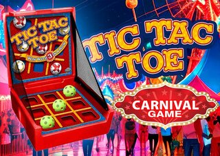 G44 - Tic-Tac-Toe Toss Carnival Game