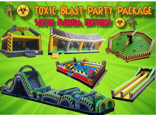 🌴☣️ Toxic Blast Party Package – South Florida Edition! SAVE $650! ☣️🌴