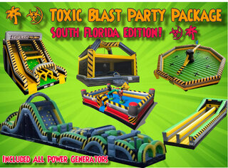 <p style='text-align: center; font-family: Arial, sans-serif;'>
  <span style='font-size: 22px; font-weight: bold; color: #ff6600;'>
    🌴☣️ Toxic Blast Party Package – South Florida Edition! 
  </span><br>
  <span style='font-size: 14px; font-weight: bold; color: #0080ff;'>
    SAVE $650! ☣️🌴 *Power Included*
  </span>
</p>
