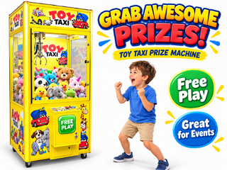 <p style='text-align: center; font-family: Arial, sans-serif;'>
  <span style='font-size: 22px; font-weight: bold; color: #ff6600;'>
    A1 / A2 - Claw (Crane) Machine Rental (Toy Taxi)
  </span><br>
  <span style='font-size: 14px; font-weight: bold; color: #0080ff;'>
    🎥 Watch the video below!
  </span>
</p>
