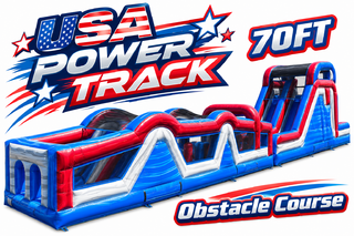 <p style='text-align: center; font-family: Arial, sans-serif;'>
  <span style='font-size: 22px; font-weight: bold; color: #ff6600;'>
 70Ft USA POWER Track Obstacle Course
  <span style='font-size: 14px; font-weight: bold; color: #0080ff;'>
    🎥 Watch the video below! 
  </span><br>
  <span style='font-size: 14px; font-weight: bold; color: green;'>
    
  </span>
</span></p>