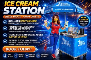 Ice Cream Freezer with 150 Servings