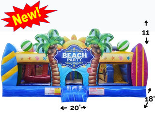 Beach Party Toddler Play Center <p><strong><span style='color: #ff00ff;'>Watch Video Inside</span></strong></p>