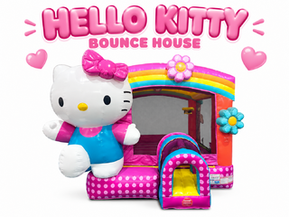 <p style='text-align: center; font-family: Arial, sans-serif;'> <span style='font-size: 22px; font-weight: bold; color: #ff6600;'> Hello Kitty Bounce House </span><br> <span style='font-size: 14px; font-weight: bold; color: green;'> ✅ Free Delivery & Setup </span> </p>