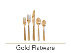 Flatware - Gold Flatware
