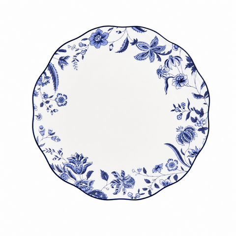 Eleanor Indigo Salad Plate