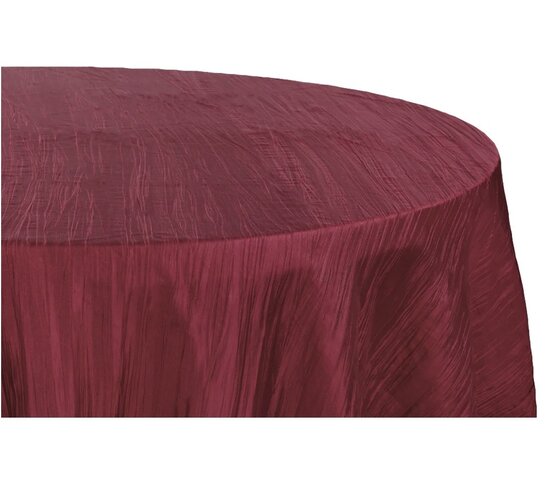 Accordion Crinkle Taffeta Burgundy 90