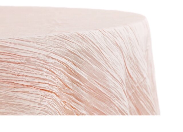 Accordion Crinkle Taffeta Blush/Rose Gold 132