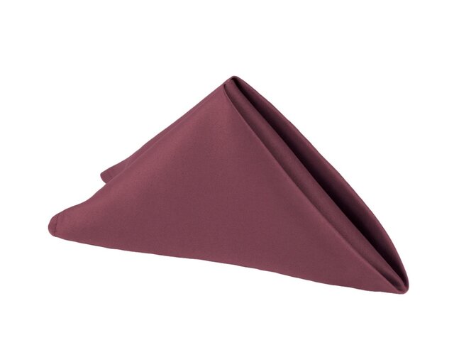 Lamour Burgundy Napkin 20