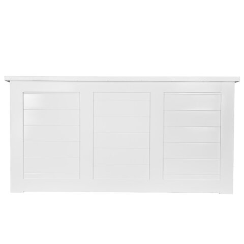 White Portable Bar 8’