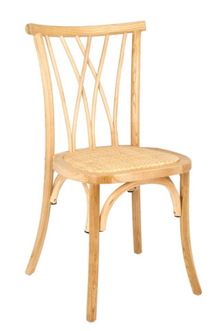 Natural Willow Wood Chair 