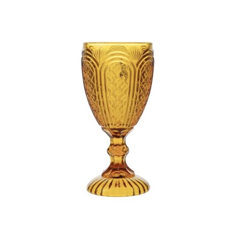 Amber Goblet