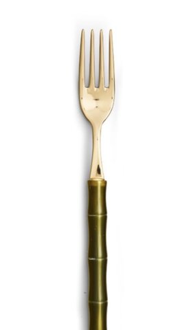 Bamboo Olive Gold Dinner Fork