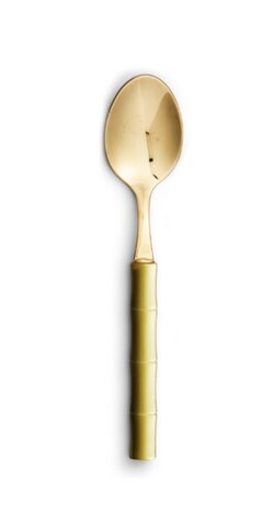 Bamboo Olive Gold Spoon