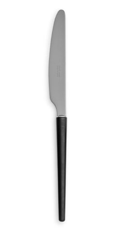 Stiletto Black Matte Dinner Knife 